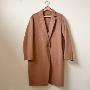 Uniqlo Wool blend Double Liner Long Coat Jacket dad